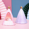 B82880 Room Decoration Atmosphere Night Light Bedside Lamp Ornaments, Colour: Pink Wind Vhimes
