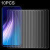 For Xiaomi Redmi Note 8 2021 / Redmi Note 8 10 PCS 0.26mm 9H 2.5D Tempered Glass Film