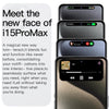 i15 Pro Max / Q5A, 6GB+128GB, 6.5 inch Screen, Face Identification, Android 10 MTK6762 Octa Core, OTG, NFC, Network: 4G, Dual SIM(Titanium White)