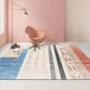 Modern Abstract Geometric Living Room Rug Coffee Table Cushion, Size: 50x80cm(07)