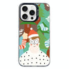 For iPhone 13 Pro Christmas Series PC Full Coverage Pattern Phone Case(CK061 Black)