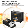 Sunnylife  Battery Explosion-proof Bag Storage Bag for DJI Mini 3 Pro,Size: Can Hold 1 Battery