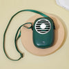 WX616 Mini Hanging Neck Fan USB Student Office Handheld Fan(Green)