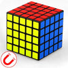 Moyu Mr. M Series Magnetic Cube Twisty Puzzle Toy Five Layers Cube Puzzle Toys (Black)