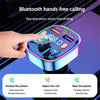 Q7 3.1A USB+PD Bluetooth Car Charger Car FM Transmitter Colorful Lighting