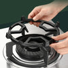 Gas Stove Rack Cast Iron Wok Support Ring Stand  for Home Kitchen Cookware Stove(Black)