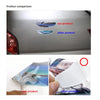 5 Sets Car 3D Feather Body Sticker Scratch Blocking Sticker(Style 3)