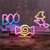 LED Neon Light Festive Atmosphere Decoration Lights Bar Shop Decoration Lights(Boo)