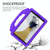 For Huawei MatePad T 8 2020 EVA Shockproof Protective Case with Thumb Holder(Purple)