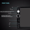 7010B HD 2 Din 7 inch Car Bluetooth Radio Receiver MP5 Player, Support FM & USB & TF Card