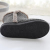 Fall And Winter High-Top Men Cotton Slippers And Velvet Platform Indoor Warm Shoes, Size:39-40