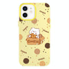For iPhone 11 Skin Feeling Jelly TPU Hybrid PC Phone Case(Bear Cookies Yellow)