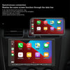 7 inch Carplay GPS Navigation Reverse Integrated Machine, Style: Standard+12 Light Camera(1+16G)