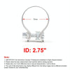 2.75 inch Car Turbo Exhaust Downpipe O-Band Clamp Stainless Steel 304 Flange Clamp
