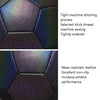 MILACHIC Night Light Football PU Opera Sewed School Training Football(No.4 Reflective Water Drops 5058)