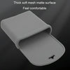Wear-Resistant Silicone Mobile Phone Bag For Car Air Outlet(Gray)