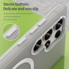 For Samsung Galaxy S23 Ultra 5G MagSafe Frosted Translucent TPU + PC Full Coverage Phone Case(White)