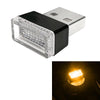 Universal PC Car USB LED Atmosphere Lights Emergency Lighting Decorative Lamp (Yellow Light)