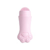 Natural Rose Quartz Face Oil Absorbing Roller Volcanic Stone Facial Skin Repair Cleansing Massager(Pink)