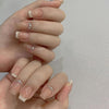 24pcs/box Handmade Nail Glitter Nail Jelly Glue Finished Patch, Color: BY1087(Wear Tool Bag)