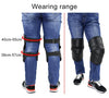 1 Pair Motorcycle Kneepad Windproof Warming Knee Pads Legs Protector Thickening Cold-Proof