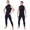 Slinx Hood Keep Warm Surf Diving Vest With Headgear, Size: M(Black)