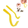 Pet Flea & Tick Remover Tool (2 Pack, Yellow) - Cat & Dog
