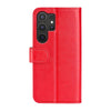 For Samsung Galaxy S25 Ultra 5G R64 Texture Horizontal Flip Leather Phone Case(Red)