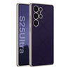 For Samsung Galaxy S25 Ultra 5G GKK Asterism Metal Paint Skin Feel Leather Full Coverage Phone Case(Purple)