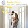 Door Alarm, 108dB Wireless Magnetic Sensor, Entry & Doorbell Chime