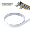 1m Sticky Scale Steel Ruler with Glue Scale Tape Measure Self-adhesive Ruler, Specification:Positive