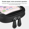 Mountain Bike Card Holder Touch Screen Mobile Phone Holder Motorcycle Electric Vehicle Waterproof Navigation Bracket Shade Mobile Phone Holder, Style:Handlebars(Black)