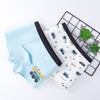 160 Yards 2pcs Boys Cartoon Cotton Boxer Antibacterial Boxer(ND408)