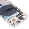 iPhone 13 White Battery Back Cover with Keys, Tray & Wireless Charging