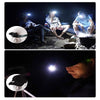 HW-888  XPE+2835 LED Multi-light Source Induction Headlamp Clip on Hat Light(Black)