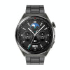 KT62 1.36 inch TFT Round Screen Smart Watch Supports Bluetooth Call/Blood Oxygen Monitoring, Strap:Steel Strap(Black)