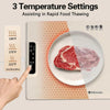 240W Electric Warming Tray Food Warmer with Adjustable Temperature, Timed Close AU Plug