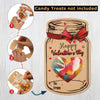 Valentine Day Bottle Shape Greeting Card Holiday Gift Exchange Card Kids Party Favor Message Card, Spec: 48pcs /Set
