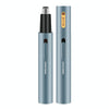 SPORTSMAN Metal Aluminum Tube Body Rechargeable Nose Hair Device, Style: Eyebrow 2 In 1(Light Blue)