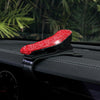 Diamond Car Phone Holder 360 Degree Rotating Creative Car Dashboard Mobile Holders(Red)