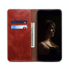 For Samsung Galaxy A06 5G Oil Wax Crazy Horse Texture Leather Phone Case(Brown)
