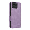 For ASUS Zenfone 11 Ultra Magnetic Clasp Leather Phone Case(Purple)