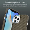 For iPhone 11 Pro Max Carbon Fiber Series IMD Phone Case(Brown)
