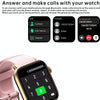 QS08 PRO 1.83 inch BT5.2 Smart Sport Watch, Support Sleep / Heart Rate / Blood Oxygen / Temperature / Blood Pressure Health Monitor(Black+Pink)