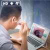 1MP HD Visual Ear Nose Tooth Endoscope Borescope with 6 LEDs, Lens Diameter: 3.9mm(Silver)