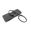 Mini Clip Nose Style Presbyopic Glasses without Temples, Positive Diopters:+3.50(Black)