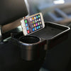 3R-2132 Car Seat Storage Tray Multi-function Auto Rear Seat Organizer Holder Drink Food Cup Tray
