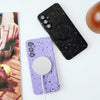 For Samsung Galaxy A55 5G Starry Sky TPU Shockproof MagSafe Phone Case(Green)