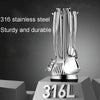 Kacheeg Household Stainless Steel Spatula Kitchenware Kitchen Cooking Tools, Style: Noodle Scoop