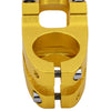 FMFXTR Mountain Bike Stem Tap Accessories Bicycle Hollow Riser(Gold)